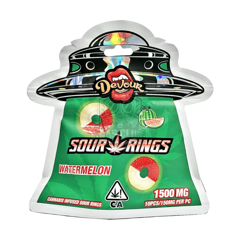 Devour Sour Rings (1500mg)