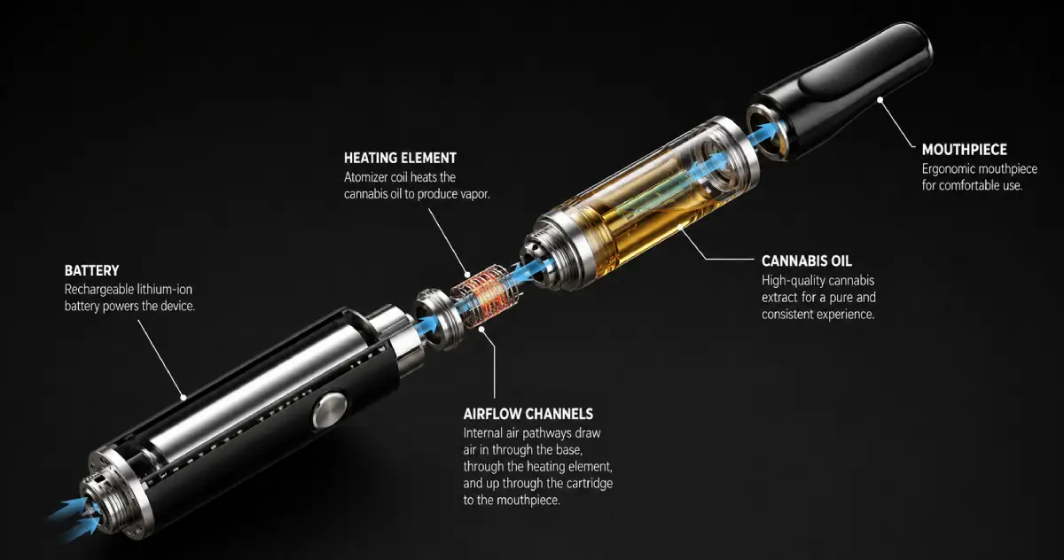 The Main Parts of a Weed Vape