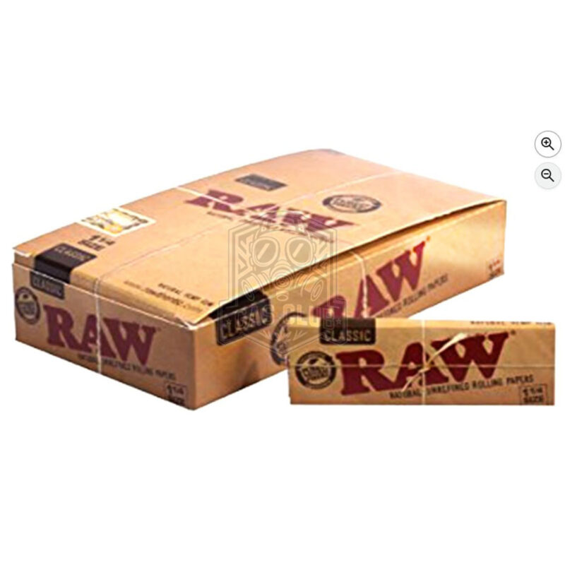 RAW Unrefined Class Papers (1 1/4 size)