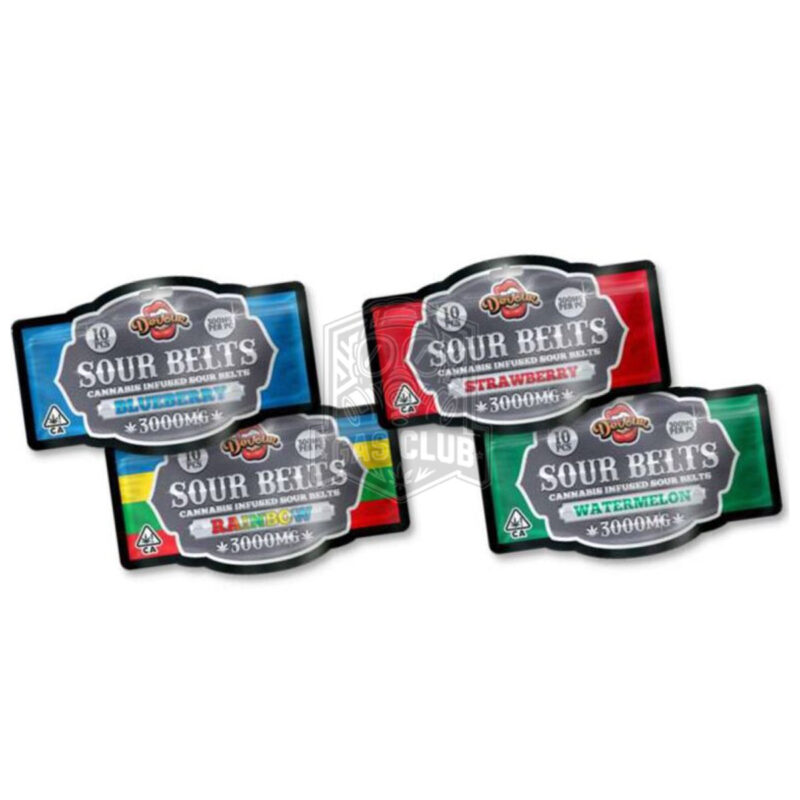 Devour Sour Belts (3000mg)